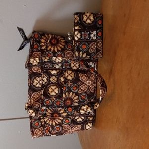 Vera Bradley Little Mandy & Wallet Canyon